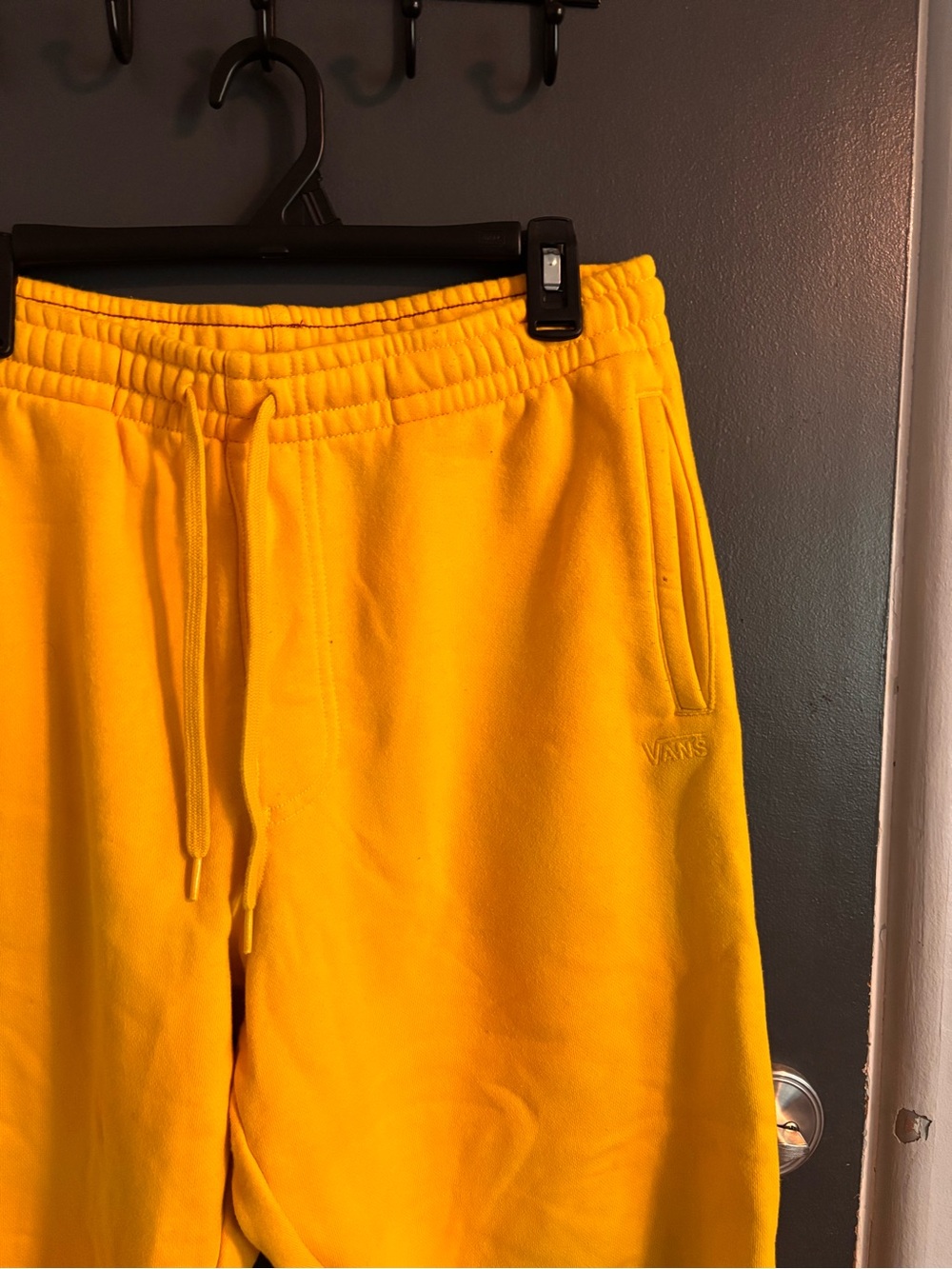 Vans Yellow Sweatpants Joggers - Picture 2 of 5
